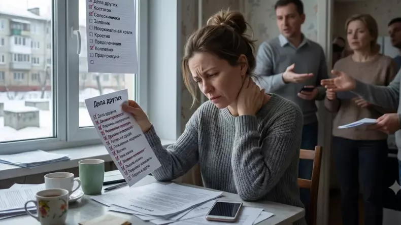 Психосоматика боли в шее означает, что ты решаешь чужие проблемы в ущерб себе